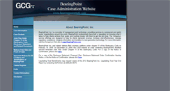 Desktop Screenshot of bearingpointinfo.com
